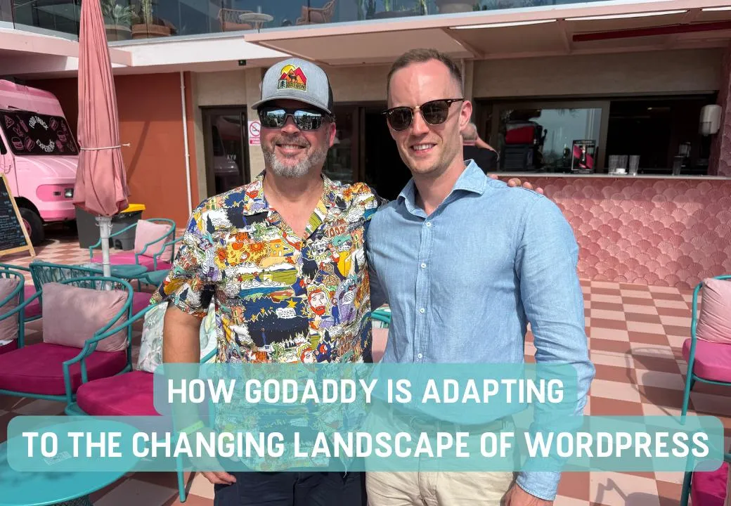 Are you guys heading to WordCamp Europe this week? Here’s a read to give you GoDaddy’s perspective on the WordPress ecosystem 👉 Thank you for the interview Adam W. Warner, it was fun!