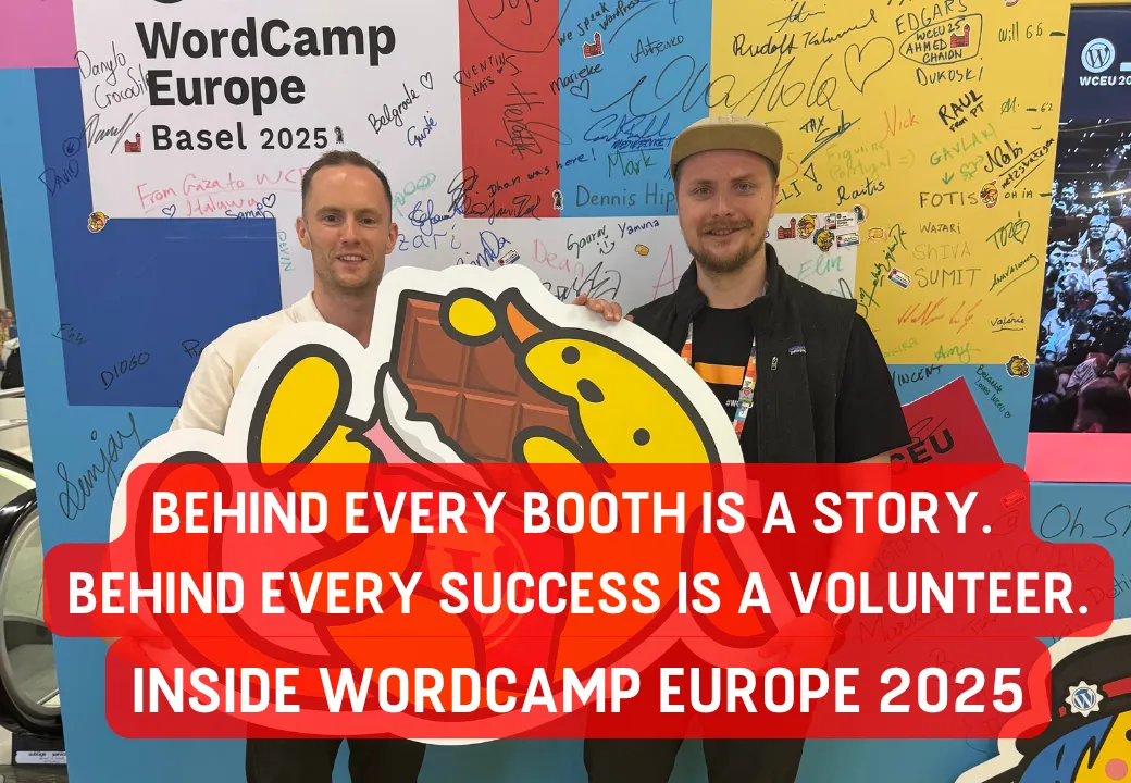 Behind the booths: A conversation with Lucas Radke of WordCamp Europe 2025