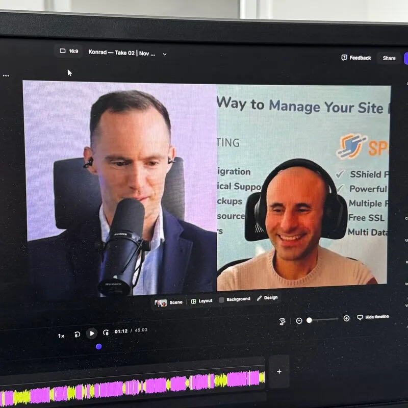 Do you know what is coming next week? The final episode of season two of Konrad's Corner podcast! I sat down with Vlad G. from ScalaHosting and we talked about something very simple and very real: why putting customers…