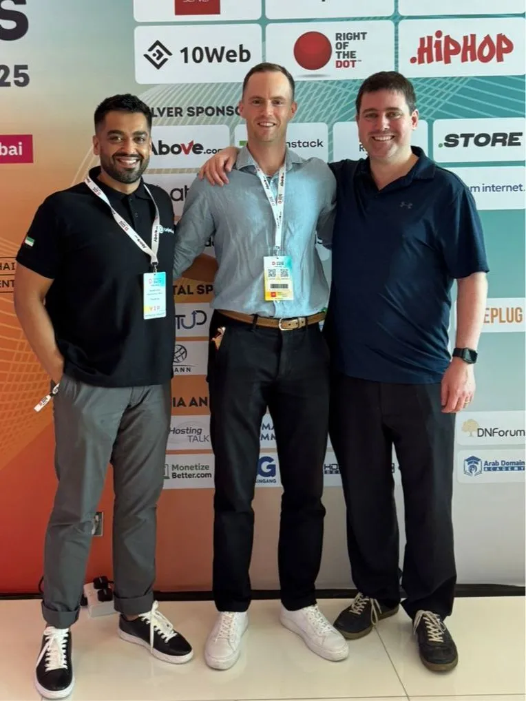 Domain Days Dubai has started strong 💪 I love this event because it’s not crowded and you can actually talk with key people from the industry. Met a lot of friends and made new connections. Great seeing familiar faces…