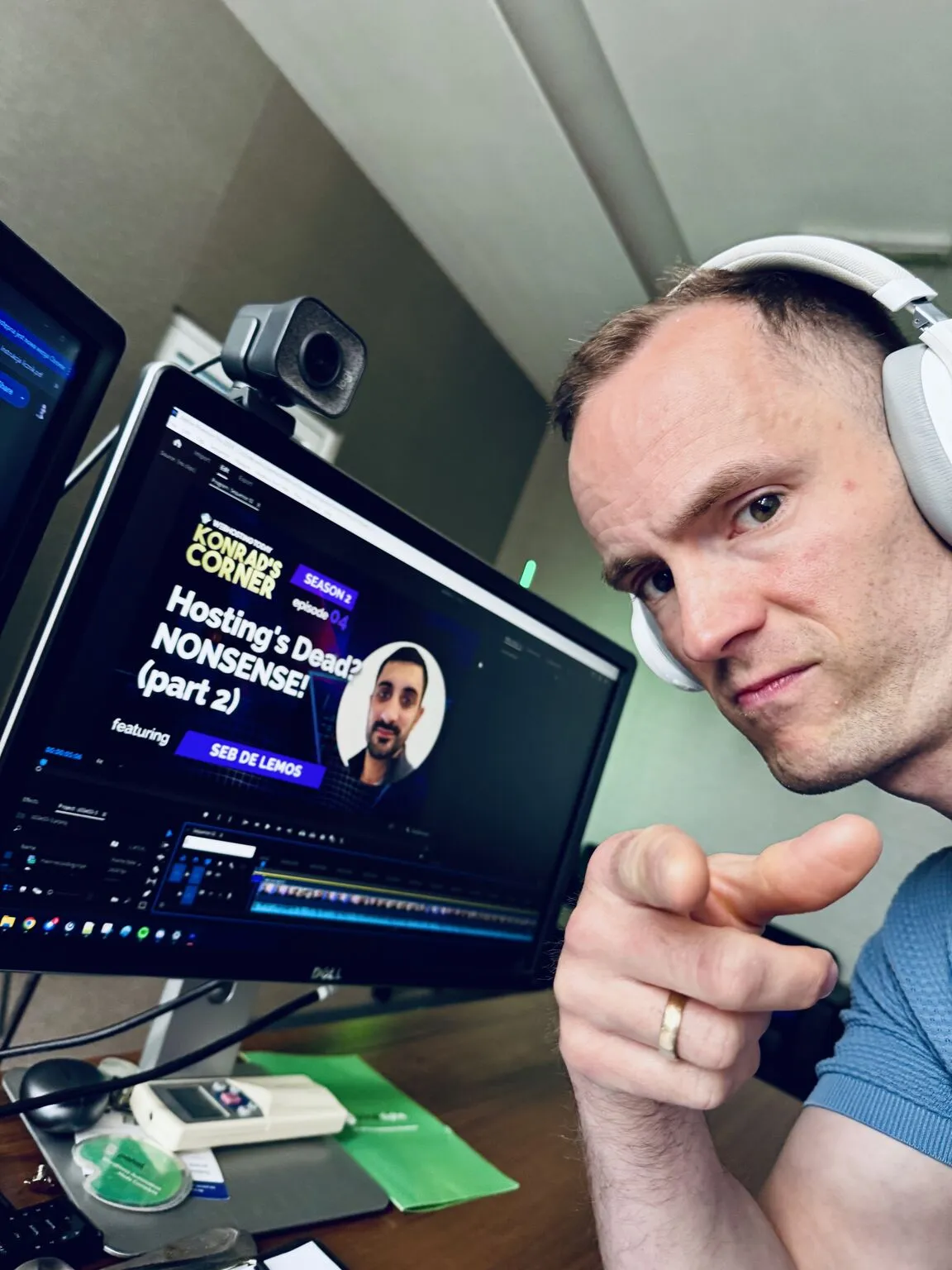 👉Final tweaks and polishing underway... A new podcast episode drops this Wednesday - part two with Seb de Lemos CEO & Founder of World Host Group / hosting.com ! We’ll be talking about the bad practices of hosting…