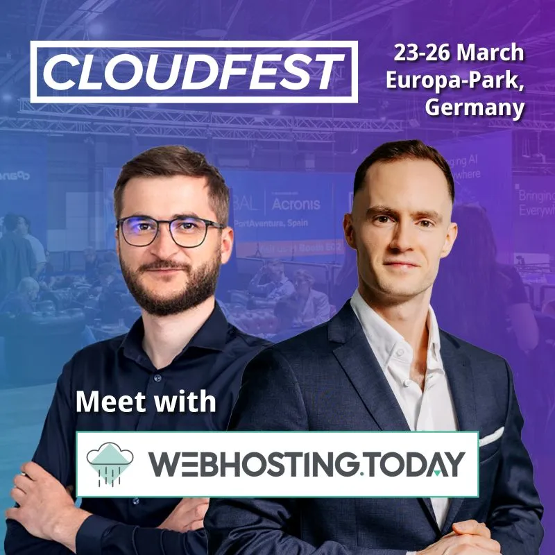 Guys, CloudFest is coming in just 6 weeks! Of course we won't miss it 😎 We're heading there with Lukasz Gawior from webhosting.today . If you want to meet and talk about web hosting, M&A, what is changing in the…