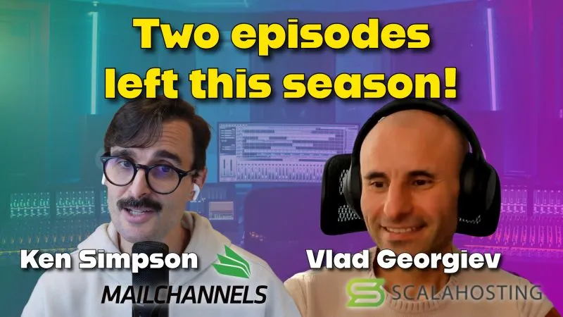 How did you like Season 2 of my podcast? Two more episodes on the way this year with Ken Simpson from MailChannels and Vlad G. from ScalaHosting and that will close the season 💪 Next episode with Ken coming out THIS…