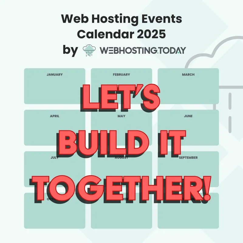 It’s time to start planning 2025! At webhosting.today, we’re putting together the Web Hosting Events Calendar 2025 - a handy cheat sheet with all the must-attend events in our industry. While we’re preparing the list,…