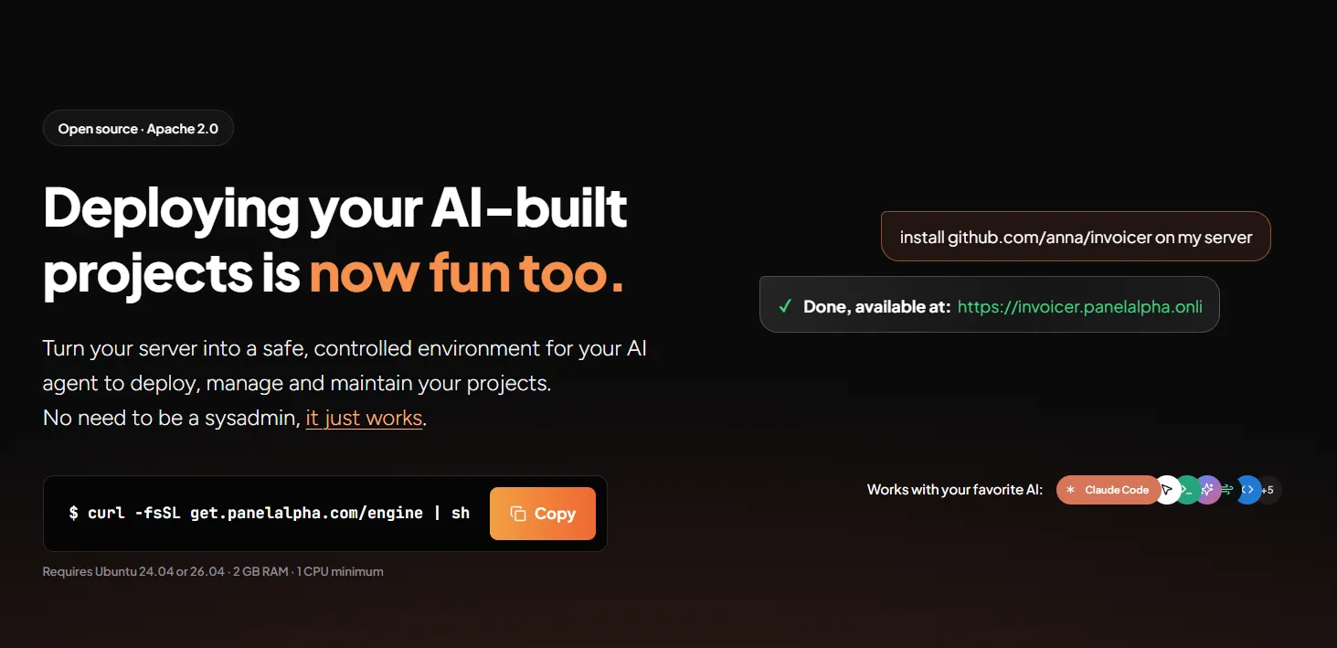 PanelAlpha Engine sneak preview
