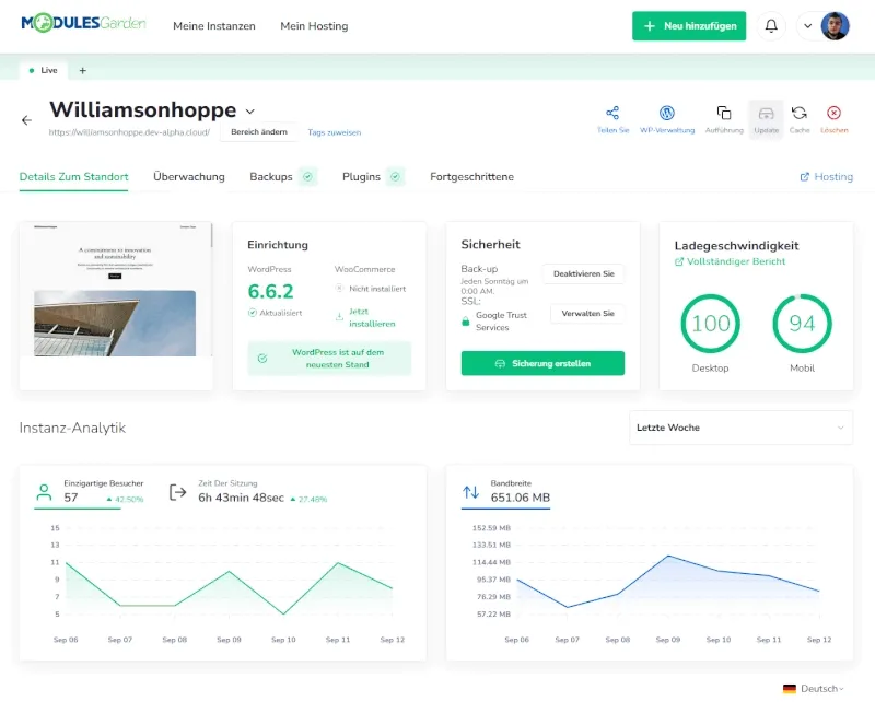 PanelAlpha is now multilingual, and it’s looking great! This update makes it even easier to provide the right WordPress hosting control panel to local customers. 😎