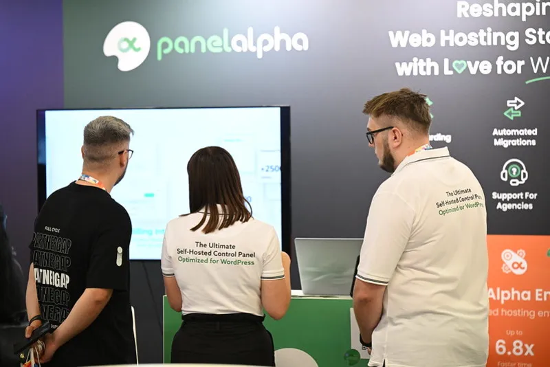 PanelAlpha team at WordCamp EU 2025