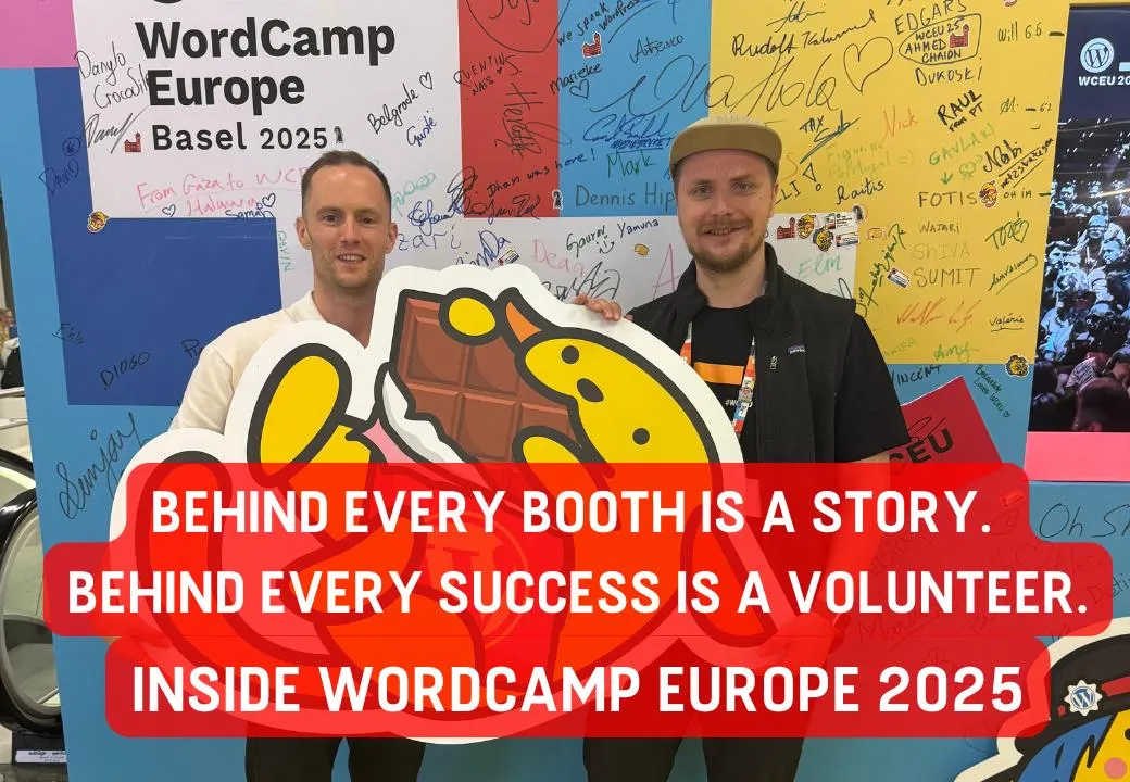 Really enjoyed chatting with Lucas Radke at #WCEU2025. Huge thanks to him for taking the time to share what goes on behind the scenes. The sponsor hall looked effortless, but it’s clear how much thought and hard work…
