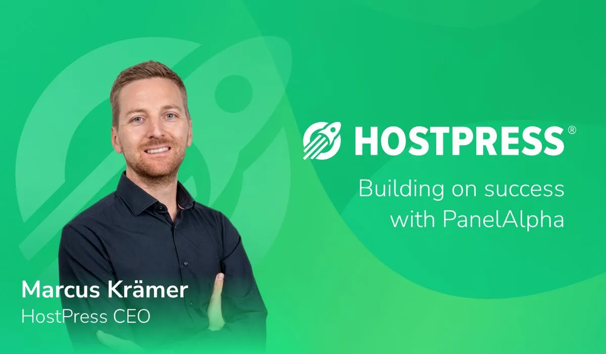 Thank you Marcus Krämer! Always a pleasure to work with you guys -HostPress® rocks! 💪
