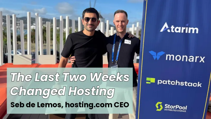 The last few days were a real storm for the hosting industry. cPanel, Linux, Apache - one issue after another, and a lot of teams had to react fast. At Hosts Del Mar, I had a chance to talk with Seb de Lemos and Darren…