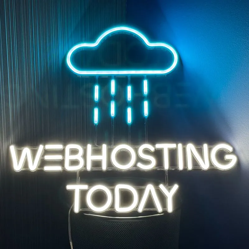 The new webhosting.today neon is up. What do you think? 🤩 After the new year, the podcast comes in a new form. More soon.