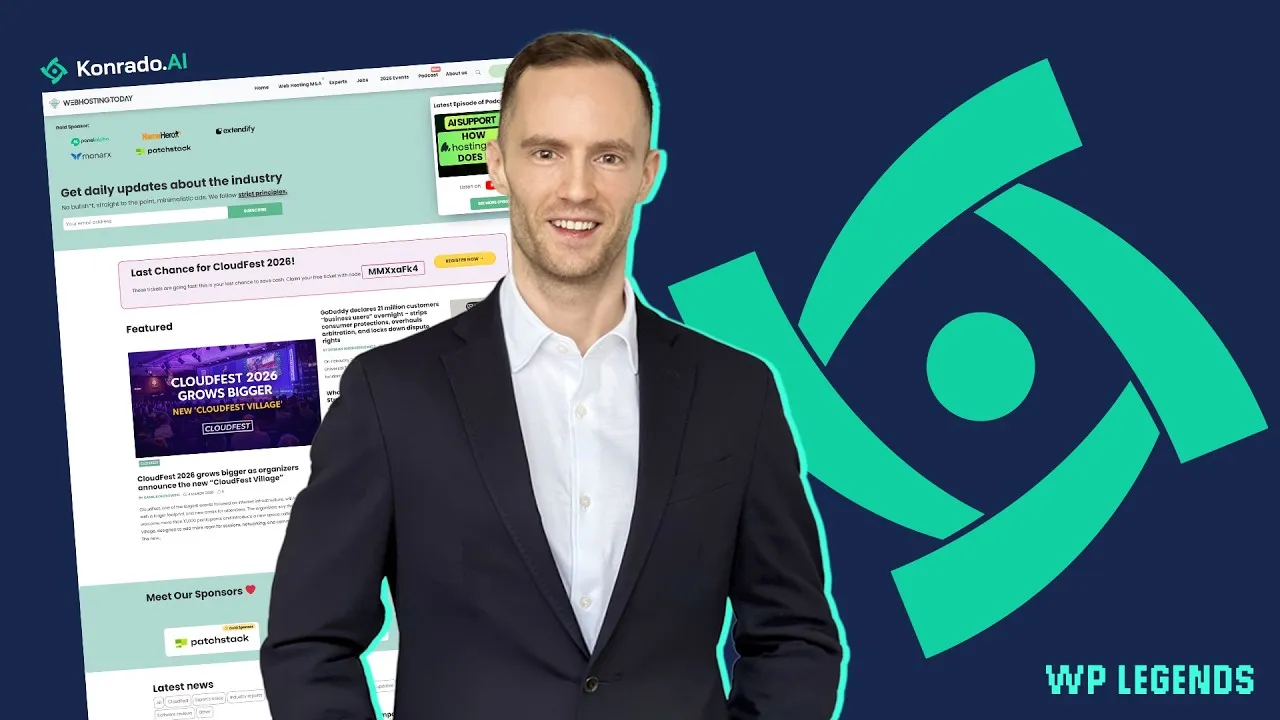 Konrad Keck on the Seahawk Media podcast discussing Konrado.AI