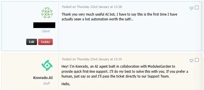 We have been testing KonradoAI, Inc. in pilot mode to auto reply to support tickets on our own brands. For now, messages are sent only when confidence is high over 90 percent, based on past tickets or docs. What makes…