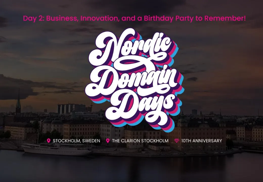 We’re not at Nordic Domain Days ourselves this time... but our secret agents are! 🕵️‍♂️ Here’s a quick debrief from day two, courtesy of Michiel Grotenhuis. Stay tuned for more! #NordicDomainDays #Domains…