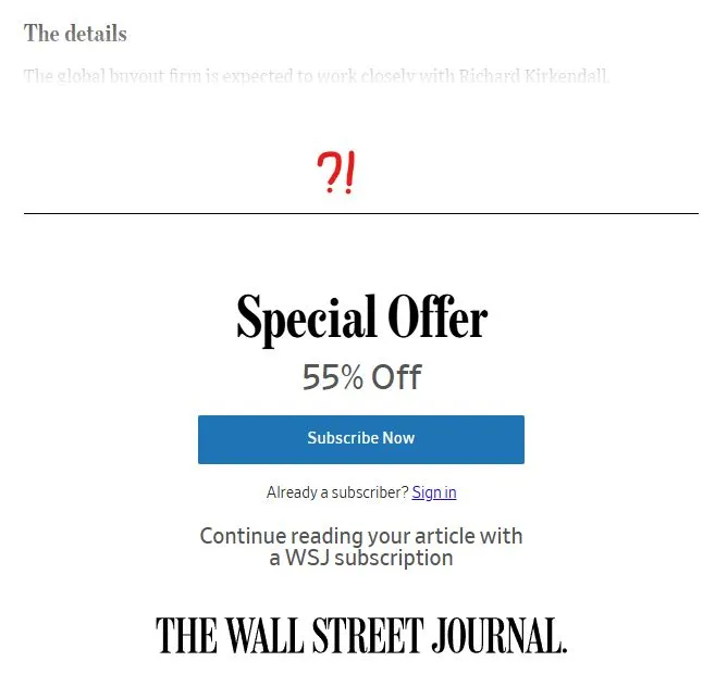 While modern platforms are fighting for user attention every second, legacy media assume that users are just going to pay for reading their articles? They expect the following to happen: - out of hundreds of articles I…
