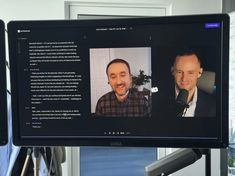 Who’s my guest for s03e03? 👀 Next week I’m sitting down with Artur Grabowski from Extendify . We talk about building products for WordPress at scale, working with hosts, what actually moves the needle for users, and…